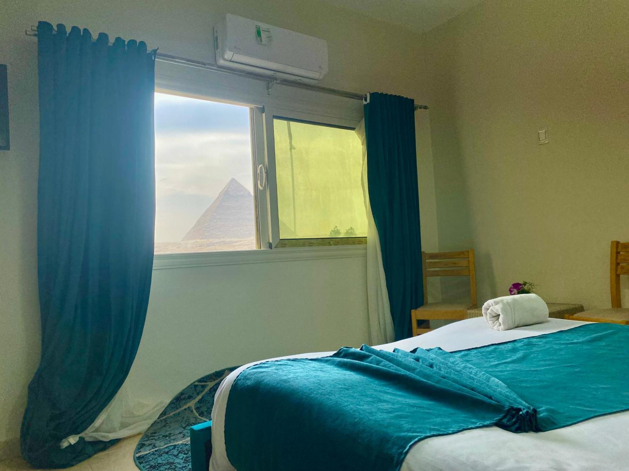Anubis Kingdom Pyramids Hostel Kafrat al Jabal Ngoại thất bức ảnh