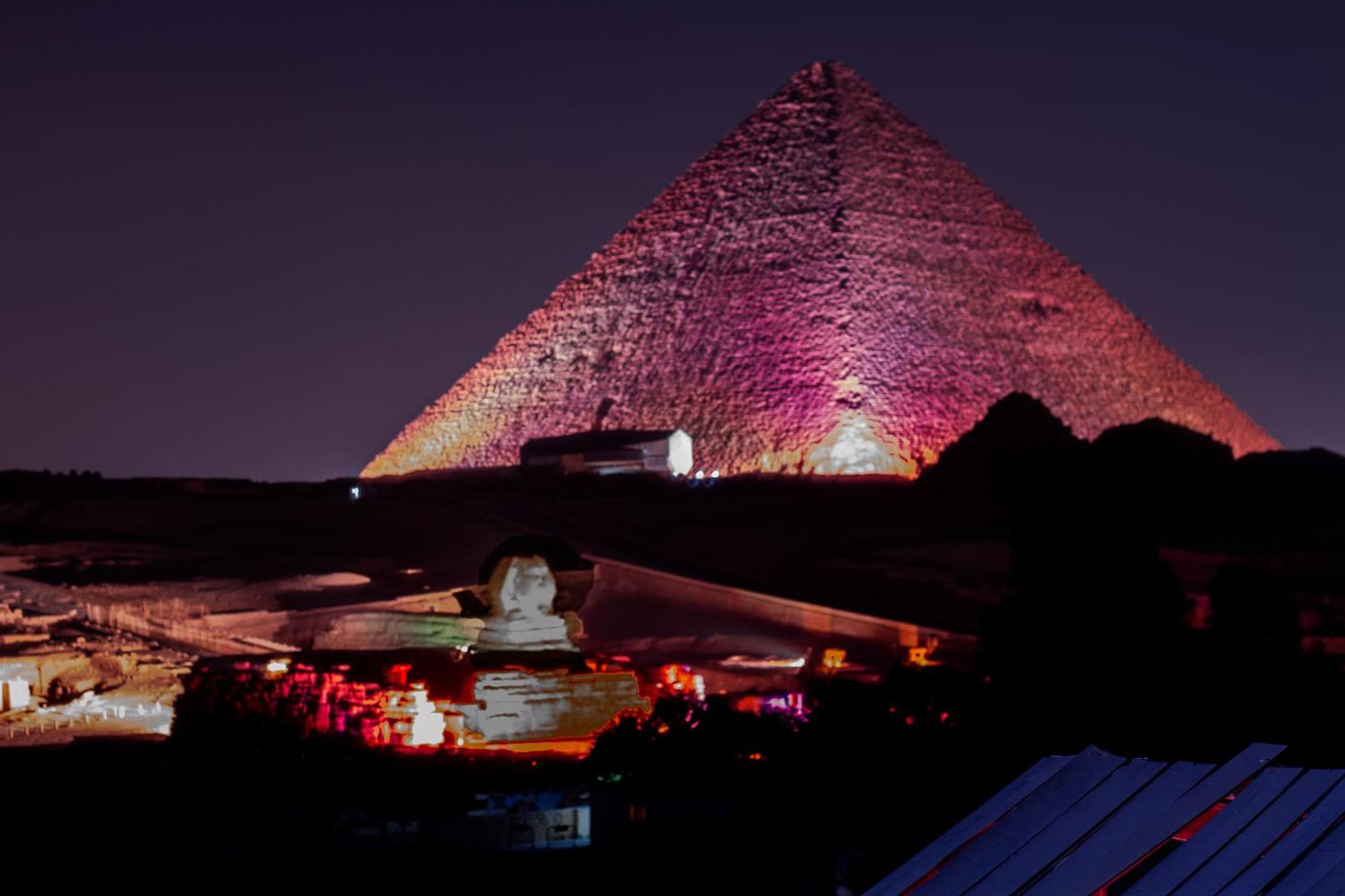 Anubis Kingdom Pyramids Hostel Kafrat al Jabal Ngoại thất bức ảnh