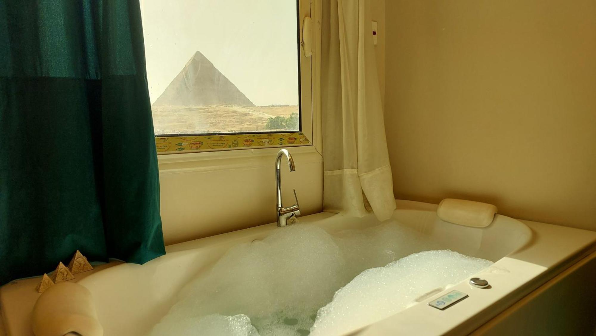 Anubis Kingdom Pyramids Hostel Kafrat al Jabal Ngoại thất bức ảnh